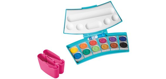 Boîte de peinture ProColor 735, 12 couleurs