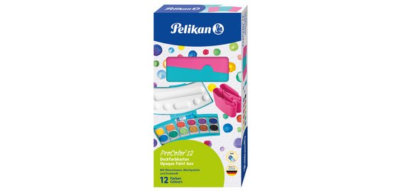 Boîte de peinture ProColor 735, 12 couleurs