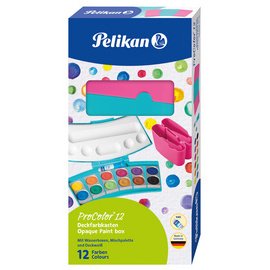 Boîte de peinture ProColor 735, 12 couleurs