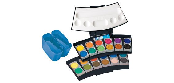 Boîte de peinture ProColor 735, 24 couleurs
