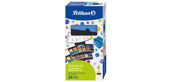 Boîte de peinture ProColor 735, 24 couleurs