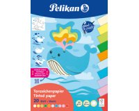 Blok tekenpapier Rainbow 230 x 330 mm