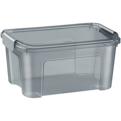 CEP Boîte de rangement SHADOW, 18 litres, translucide gris