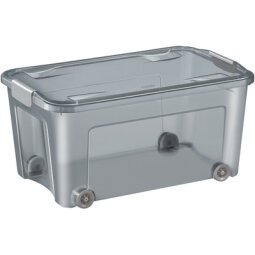 CEP Boîte de rangement SHADOW, avec roues, 43 litres