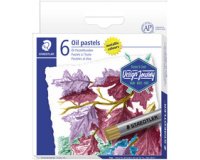 Pastel à l'huile métallisé, étui carton de 6