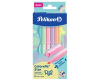 Feutre colorella star pastel, étui carton de 6