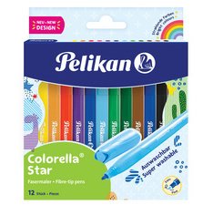 Pelikan Colorella Star feutre, étui de 12 pièces