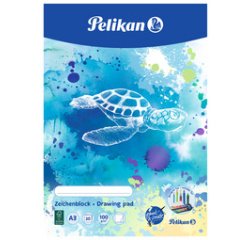 Bloc à dessin C3/20, A3, 100 g/m2, 20 feuilles