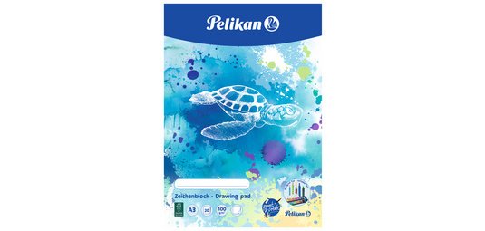 Bloc à dessin C3/20, A3, 100 g/m2, 20 feuilles