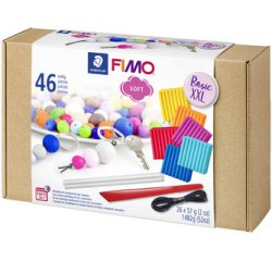 SOFT Kit de pâte à modeler 'Basic XXL', 46 pièces