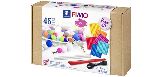 SOFT Kit de pâte à modeler 'Basic XXL', 46 pièces