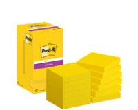 Bloc-note super sticky notes, 127x76 mm, ultra jaune