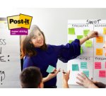 Bloc-note super sticky notes, 76x76 mm, ultra jaune