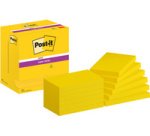 Bloc-note super sticky notes, 127x76 mm, ultra jaune