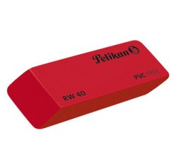 Plastic gom RW 40 rood