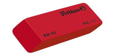 Gomme plastique RW 40, rouge