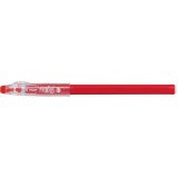FriXion Ball Stick non rechargeable. Pointe conique moyenne 0,7mm. Encre effaçable rouge