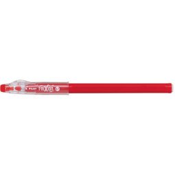 FriXion Ball Stick non rechargeable. Pointe conique moyenne 0,7mm. Encre effaçable rouge