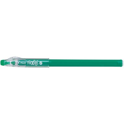 FriXion Ball Stick non rechargeable. Pointe conique moyenne 0,7mm. Encre effaçable vert