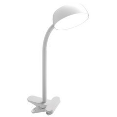 Lampe LED avec pince de fixation SAMY, blanc