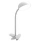 Lampe LED avec pince de fixation SAMY, blanc