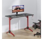 Bureau de gaming avec éclairage RVB