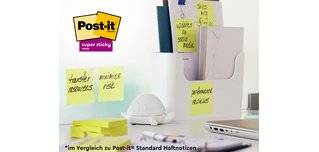 Bloc-notes super sticky Recycling Notes, jaune