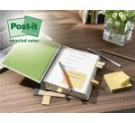Bloc-note super sticky Recycling notes, coloré