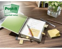 Bloc-note super sticky Recycling notes, coloré