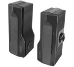 Barre de son lumineuse mobile, noir