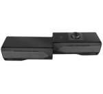 Barre de son lumineuse mobile, noir