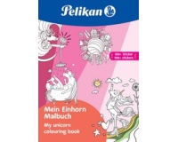 Kleurboek 'Mijn eenhoorn', A4-formaat, & 100 stickers