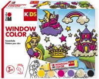 KiDS Kit Window Color 'Princesse', 6 x 25 ml