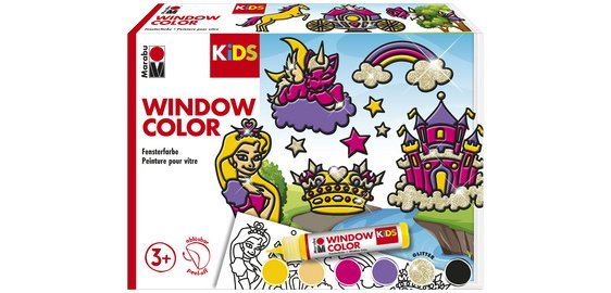 KiDS Kit Window Color 'Princesse', 6 x 25 ml