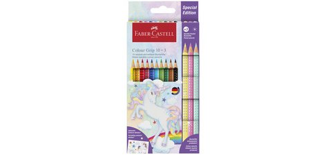 FABER-CASTELL Triangular Colour Pencil, 10