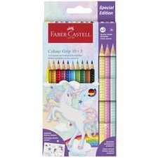 FABER-CASTELL Crayon de couleur triangulaire Colour, 10