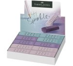 FABER-CASTELL RollOn Plastic Eraser SPARKLE, assorted