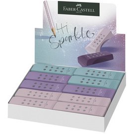 FABER-CASTELL Gomme en plastique RollOn SPARKLE