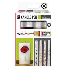 Marqueur Peinture pour bougie 'Candle Pen', par 4