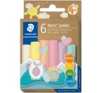 Pâte à modeler plastiline Noris jumbo, 6 couleurs