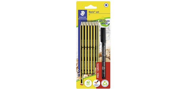 Kit crayon Noris + marqueur permanent 318F GRATUIT