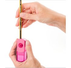 Combi gomme - taille-crayon 511 SE, turquoise fluo