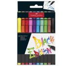 FABER-CASTELL Feutre Black Edition, étui de 10
