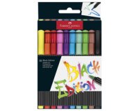 FABER-CASTELL Feutre Black Edition, étui de 10