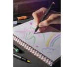 FABER-CASTELL Feutre Black Edition pastel, étui de 6