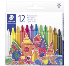 Craie à la cire, étui carton de 24