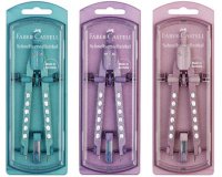 FABER-CASTELL Compas à réglage rapide FACTORY SPARKLE