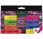FABER-CASTELL Surligneur TEXTLINER 1546 NEON, étui de 8