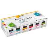 Set met glanzende acrylverf, Color Living