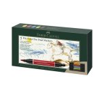 FABER-CASTELL Feutre PITT artist pen Dual Marker, étui de 5